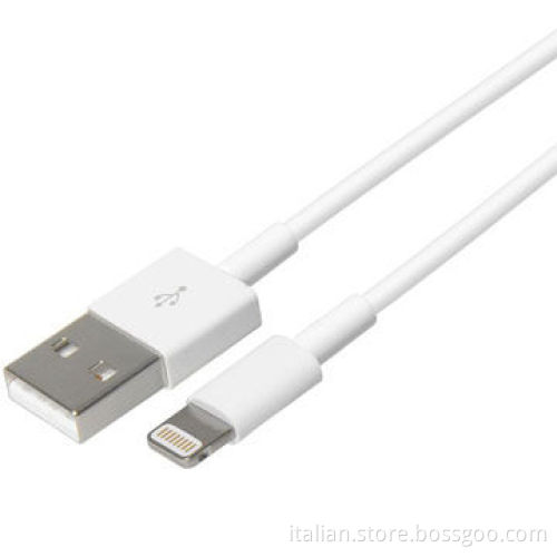 High quality iPhone 5 USB cable, data and sync fast with CE, RoHS marks